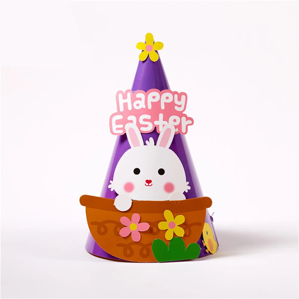 Diy пасхальные бумажные шапки с животными