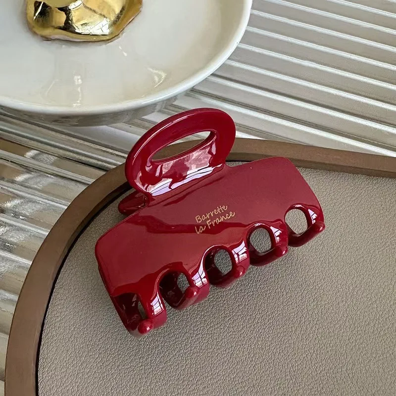 5,5 см длинные ацетатные заколки для волос в виде крабов - Фотография_3