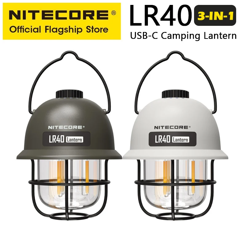 Nitecore 2-в-1 lr40 кемпинговый