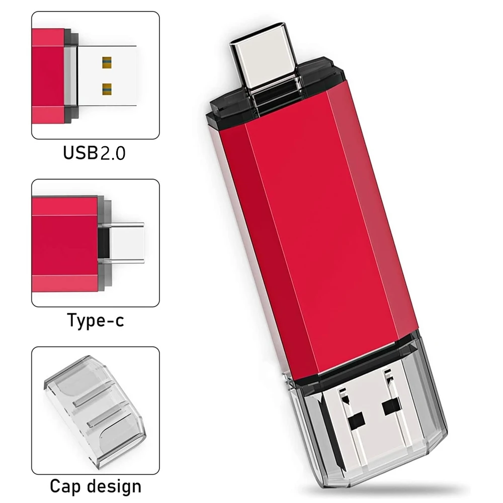 Высокоскоростной флеш-накопитель binful 2ni1 type-c - Фотография_3