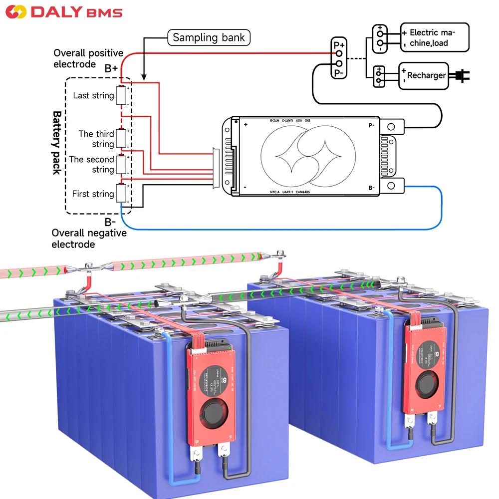 Daly bms smart bms lifepo4 4s 12v - Фотография_5