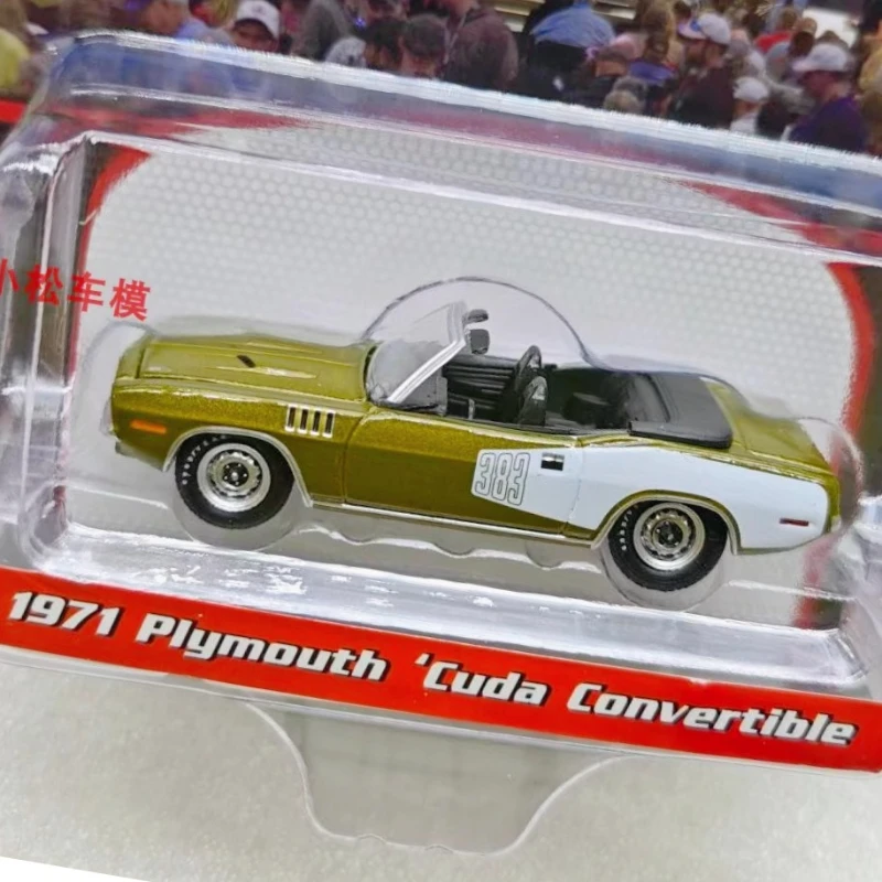 Greenlight 1:64 plymouth cuda трансформируемый - Фотография_2