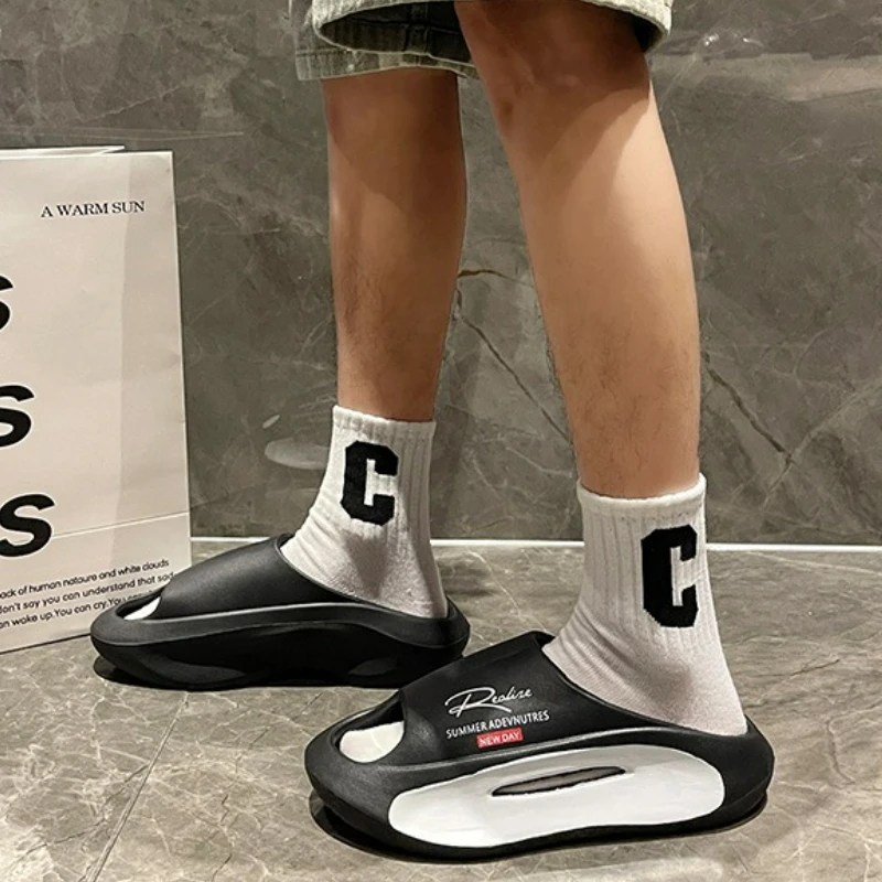 Мужские тапочки, модные тапочки, - Фотография_6