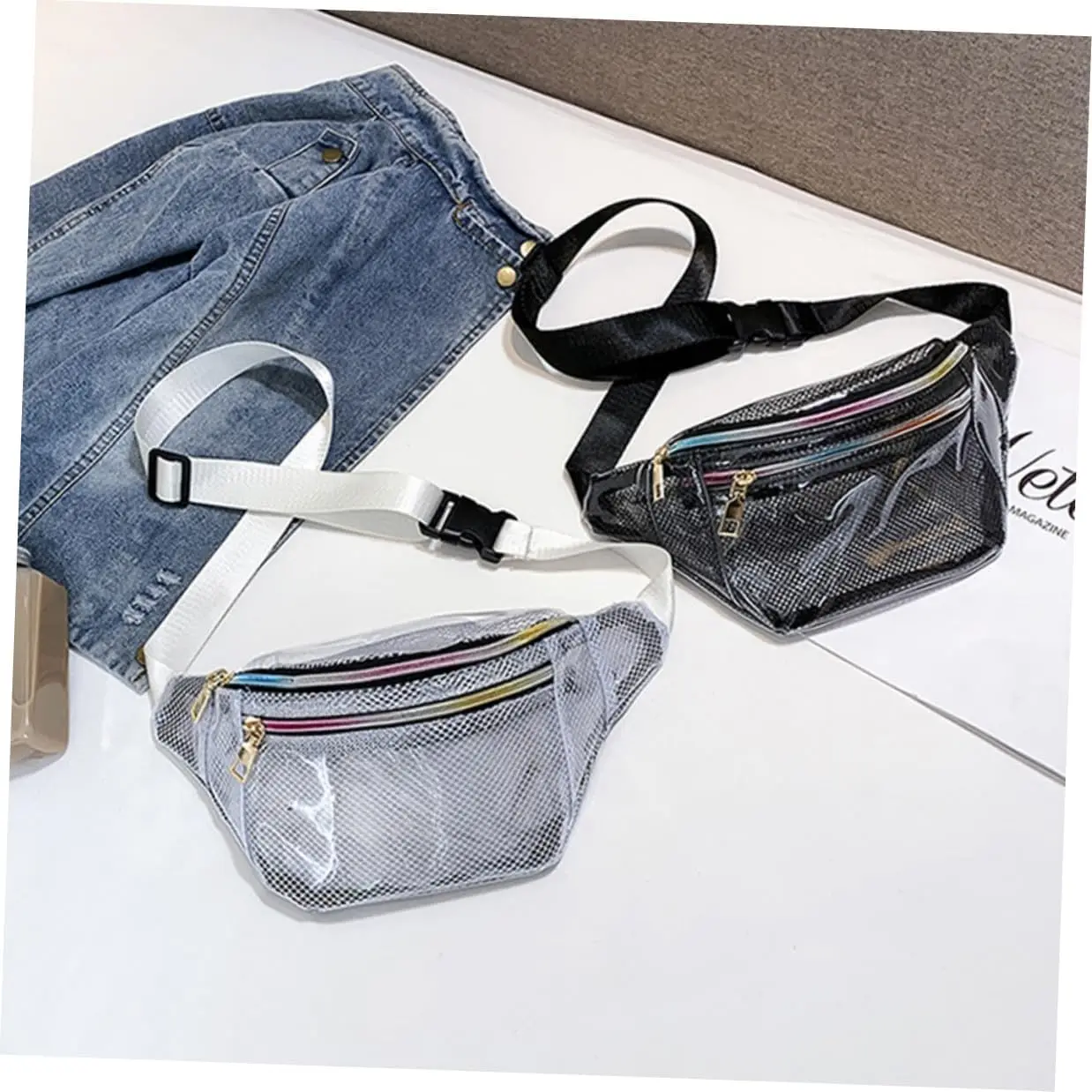 Поясная сумка из пвх для женщин - Фотография_6