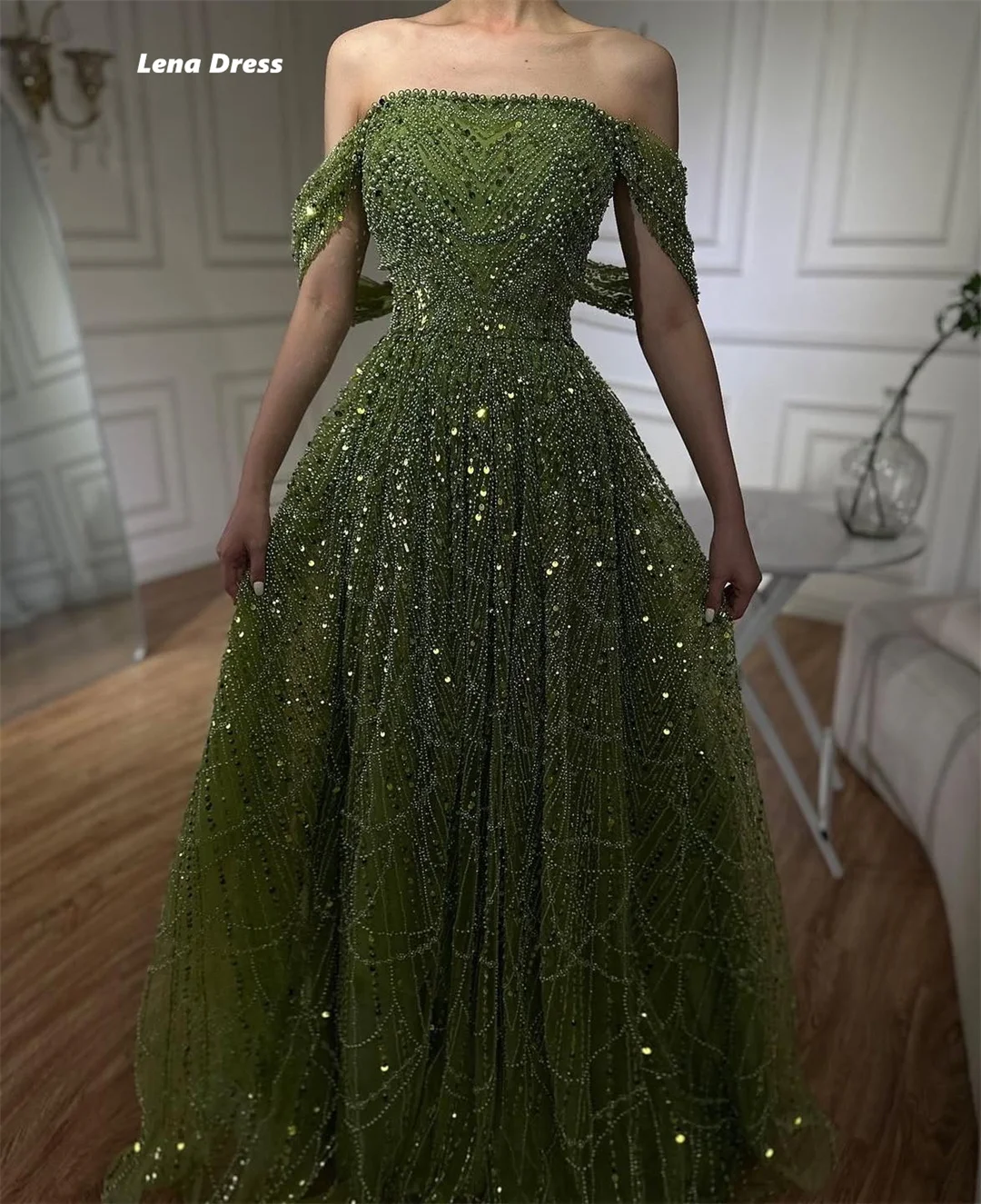 Lena длинные платья для выпускного - Фотография_3