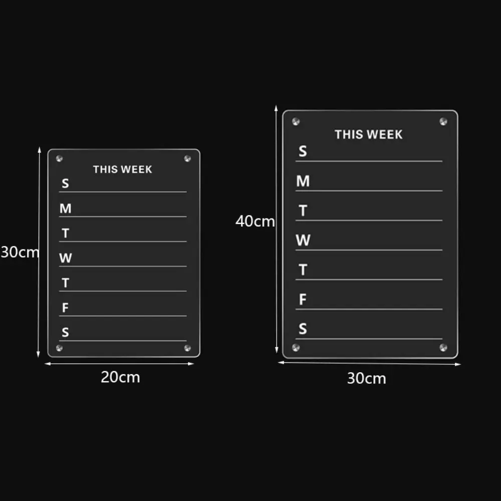 Акриловая магнитная календарная доска - Фотография_5