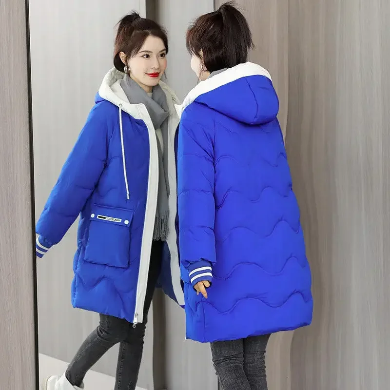 Down cotton jacket women's - Фотография_2