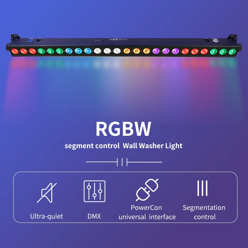 Светодиодный 24x12 вт rgbw 4in1 - Фотография_4