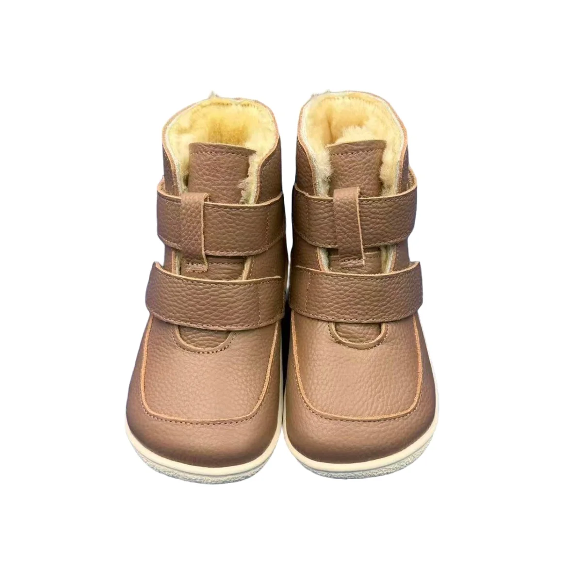 Зимние ботинки tipsietoes из натуральной кожи с двумя ремешками - Фотография_5