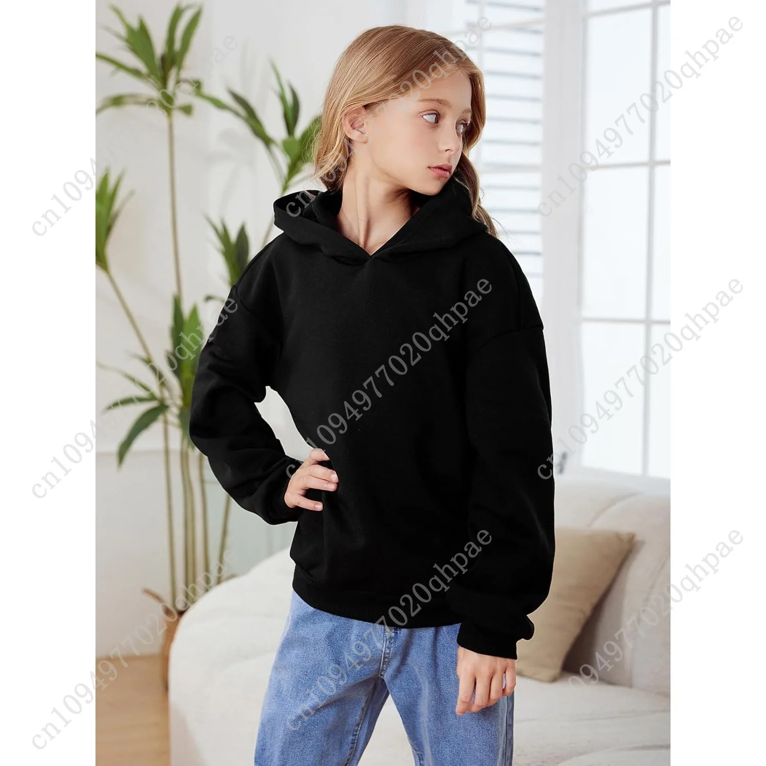 Камуфляжная толстовка с бантом для девочек - Фотография_6