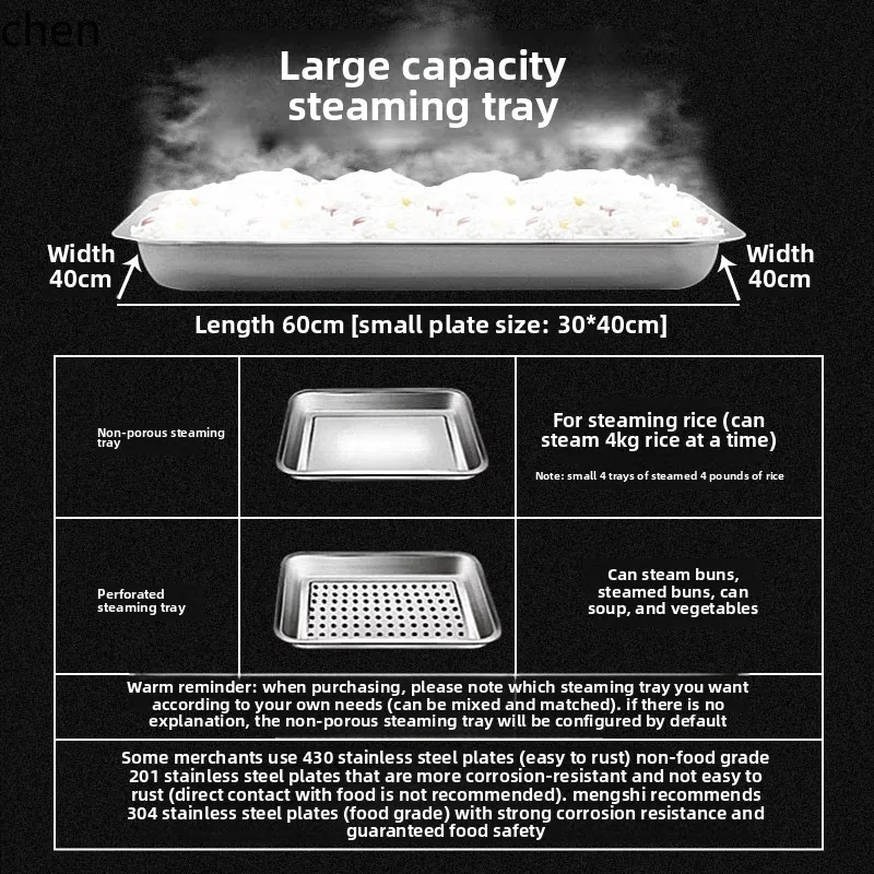 Htt трехдверный пароварка для тушения морепродуктов - Фотография_4