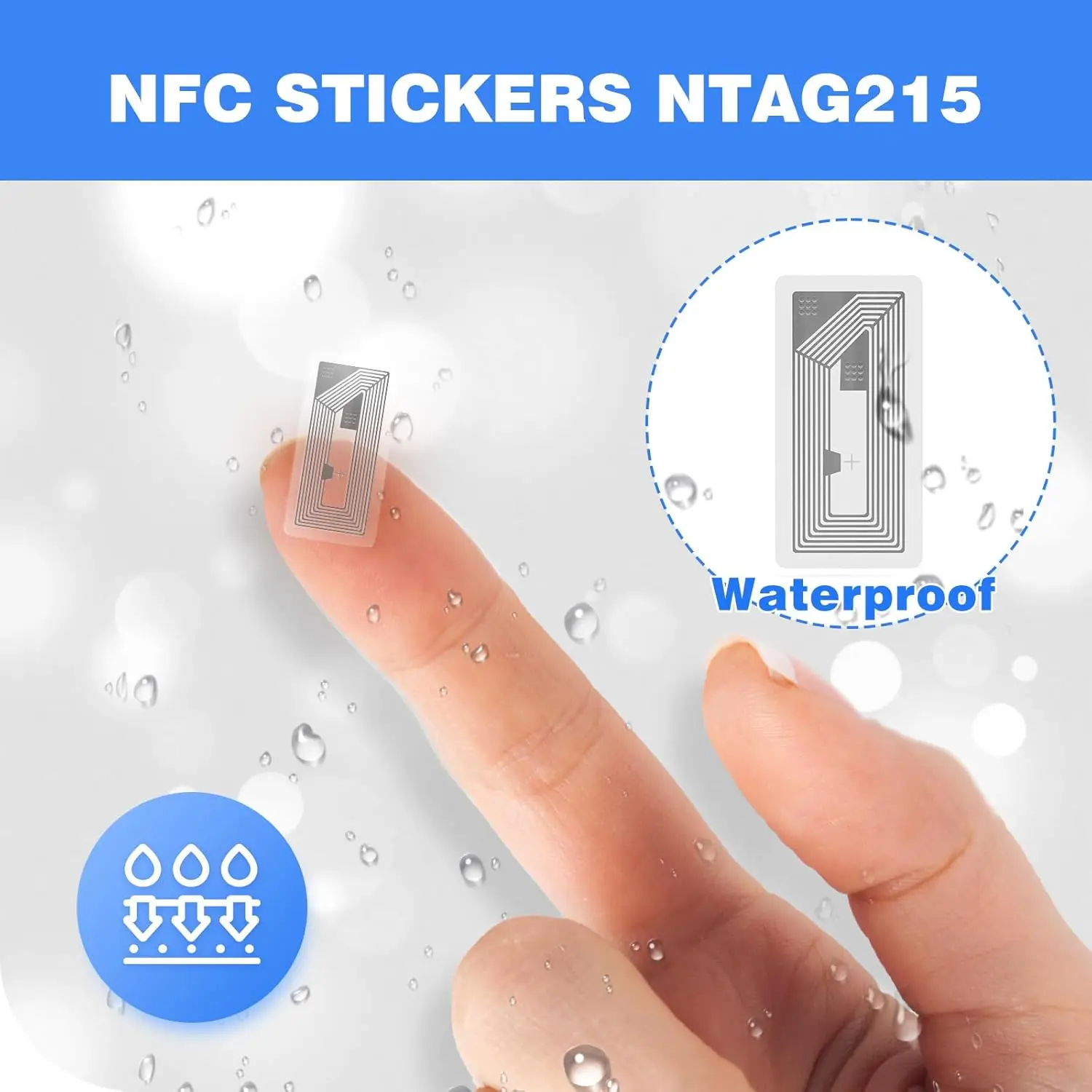 Наклейка с nfc-метками с чипом ntag213 - Фотография_3