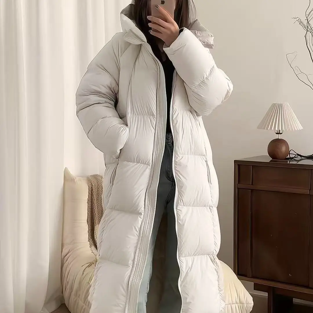 Года, длинная женская пуховая куртка - Фотография_2
