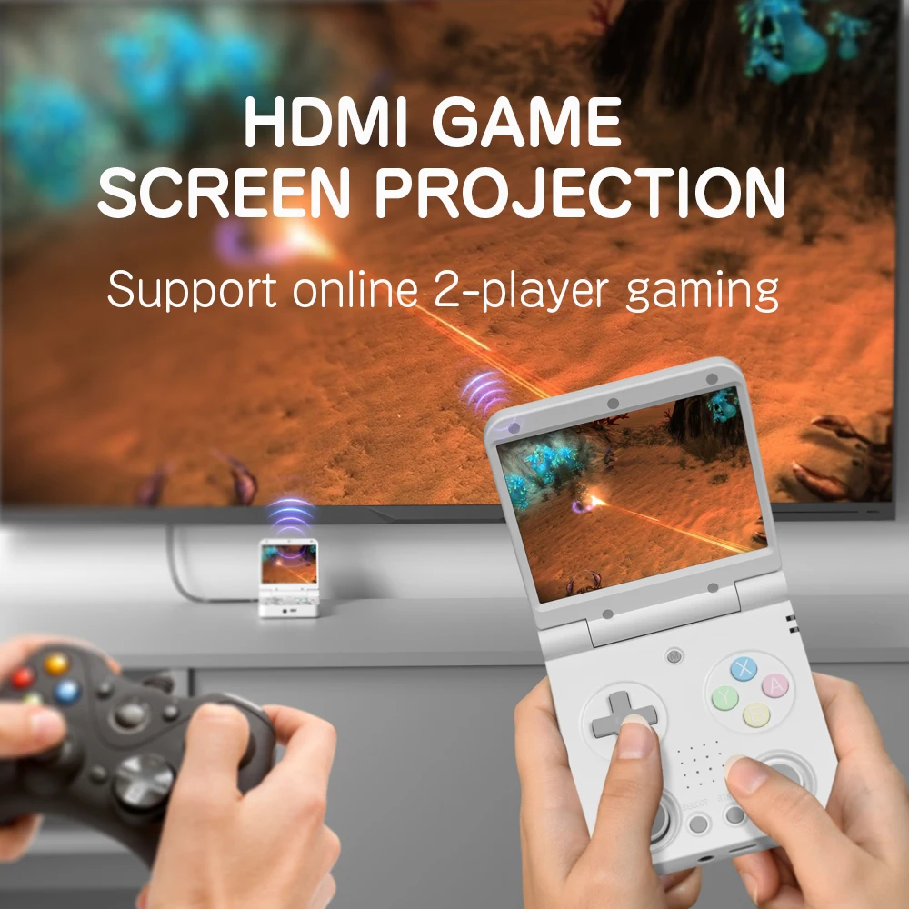 Портативная игровая консоль miyoo flip v2 с 3 - Фотография_2