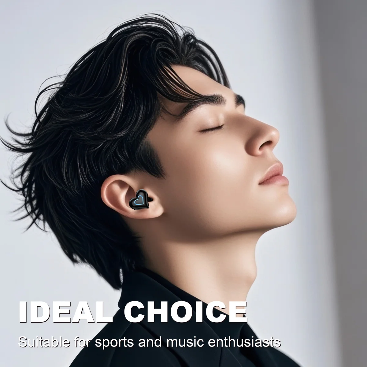 Новые беспроводные bluetooth-наушники в форме сердца - Фотография_6