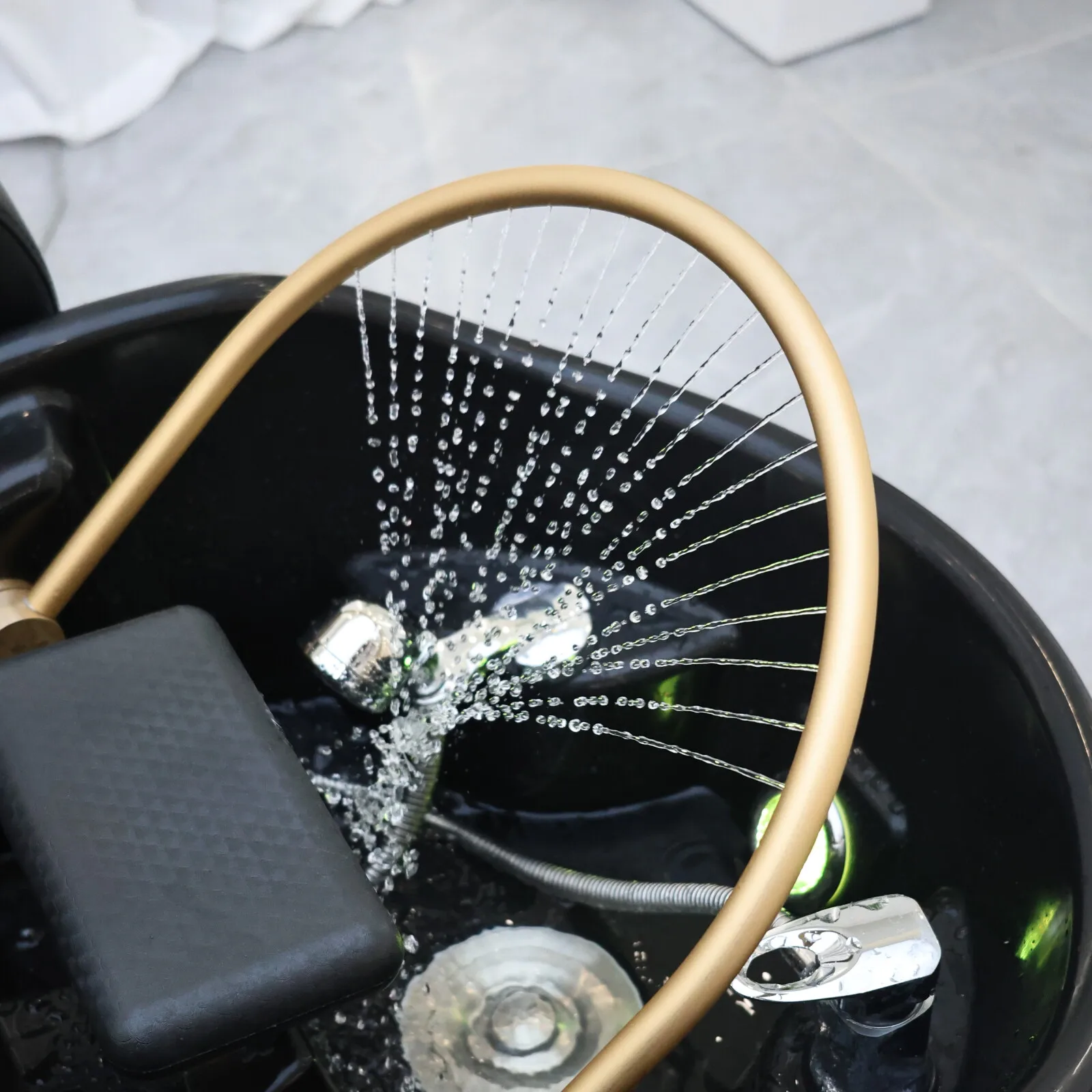 Автоматическая массажная кровать с шампунем для мытья волос - Фотография_6