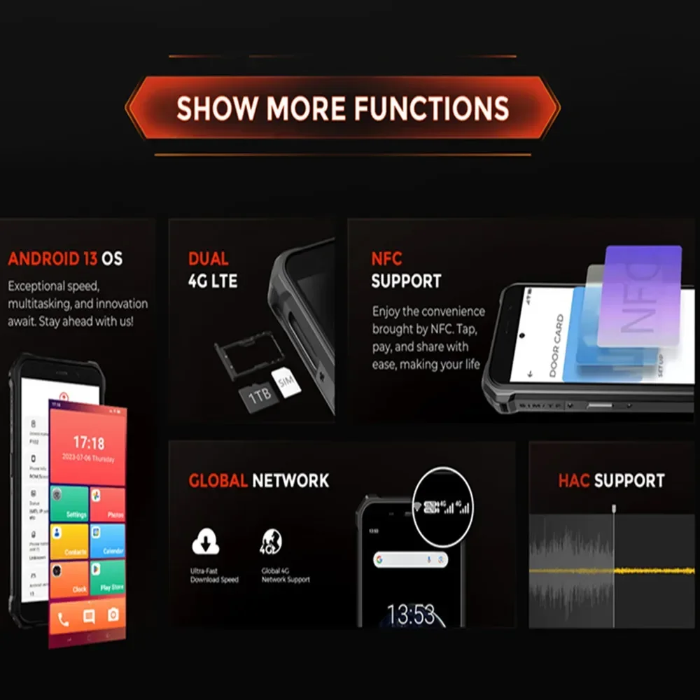 Прочный смартфон fossibot f101 pro - Фотография_3