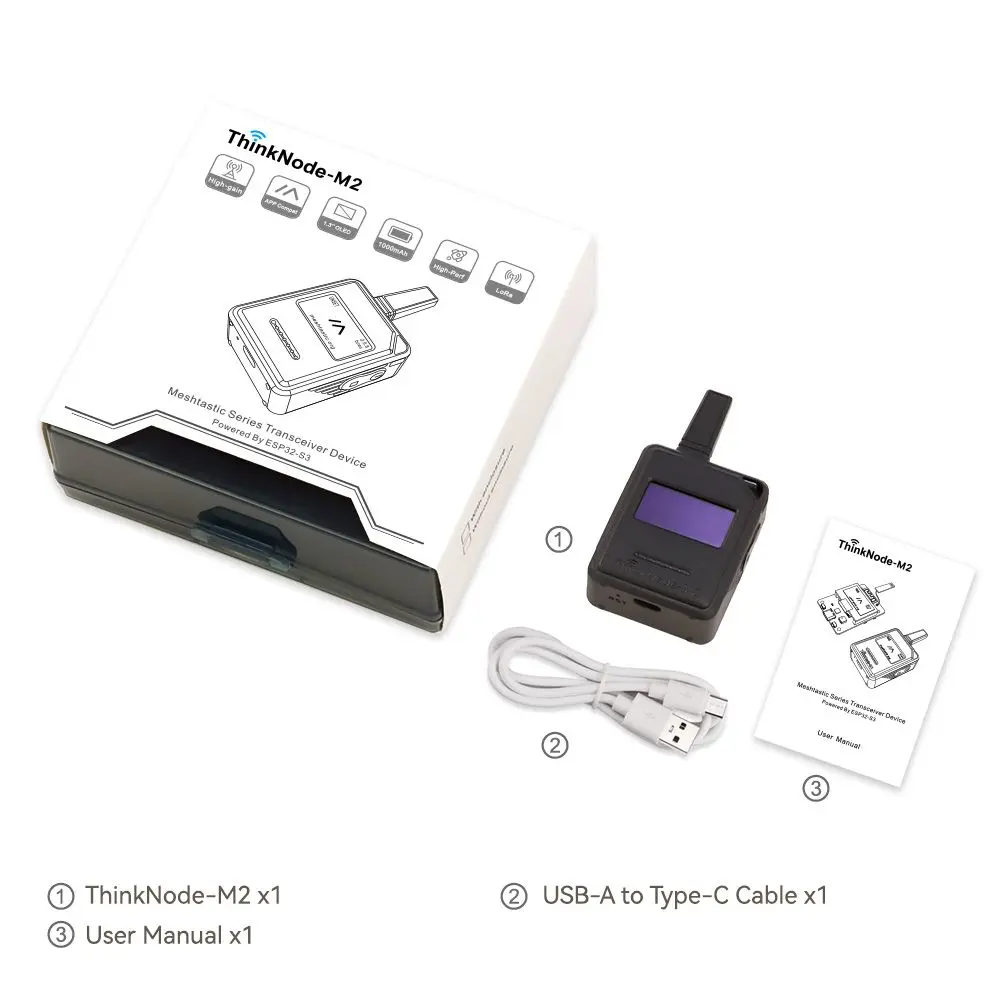 Металастичный приемопередатчик elecrow thinknode-m2 lora - Фотография_6