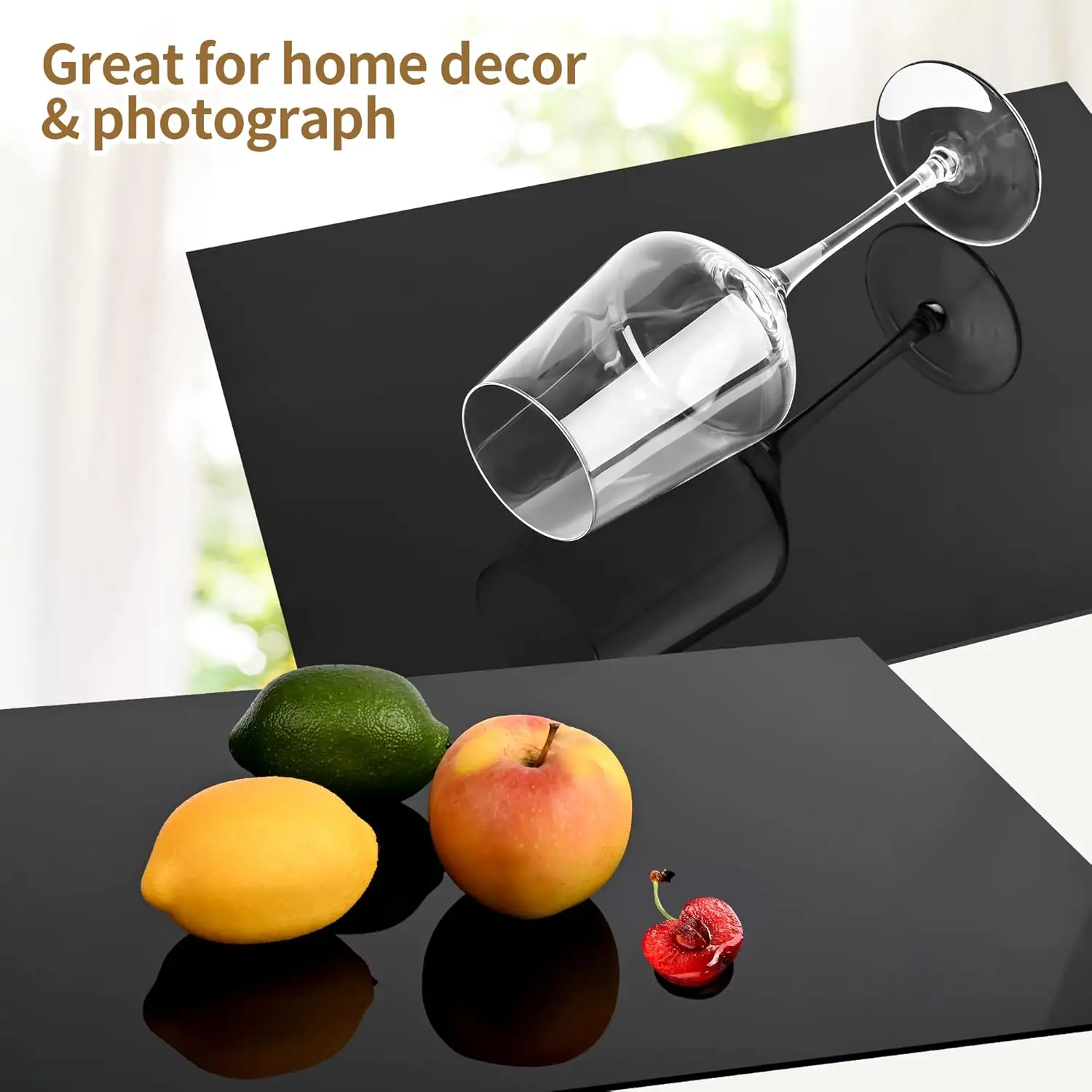 Черный акриловый лист из плексигласа - Фотография_2