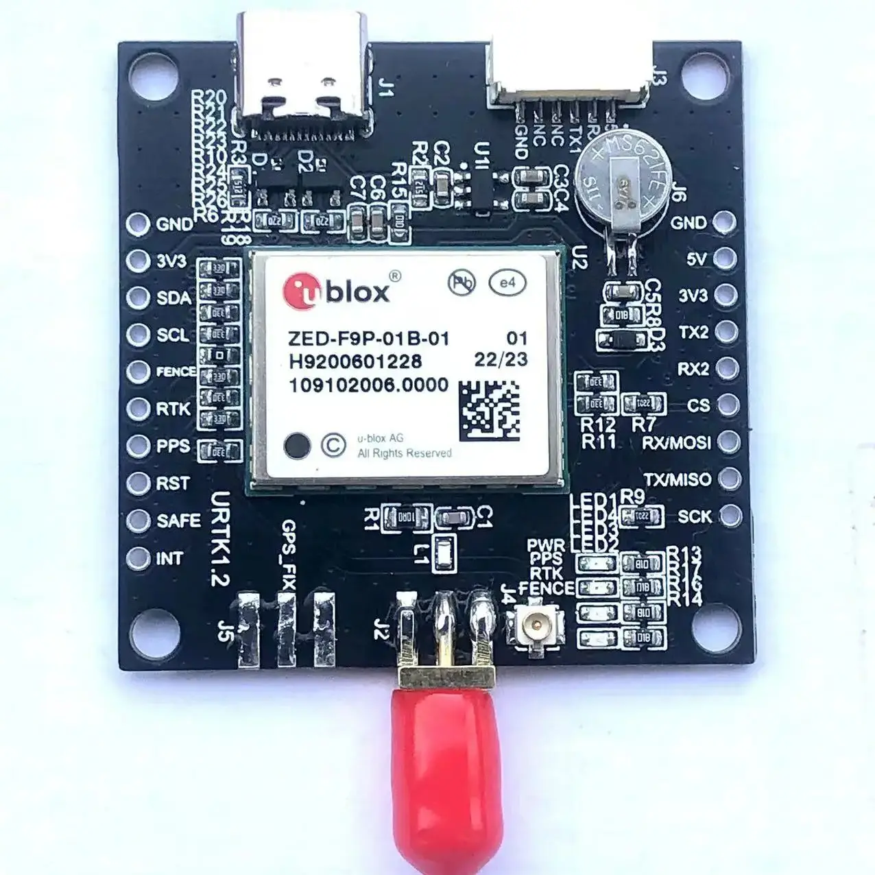 Zed-f9p-01b-01 отличная плата работает - Фотография_3