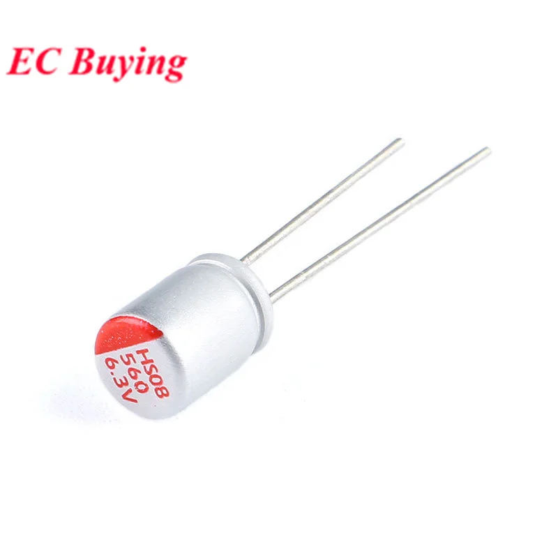 Dip твердотельный электролитический конденсатор супер низкий esr 6 - Фотография_5