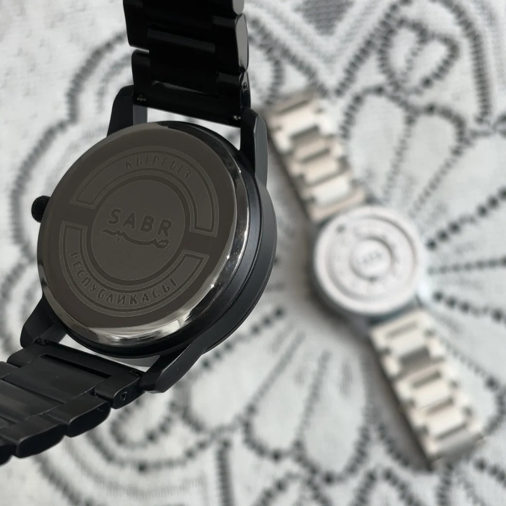 Мужские кварцевые часы sabr с арабскими цифрами - Фотография_3