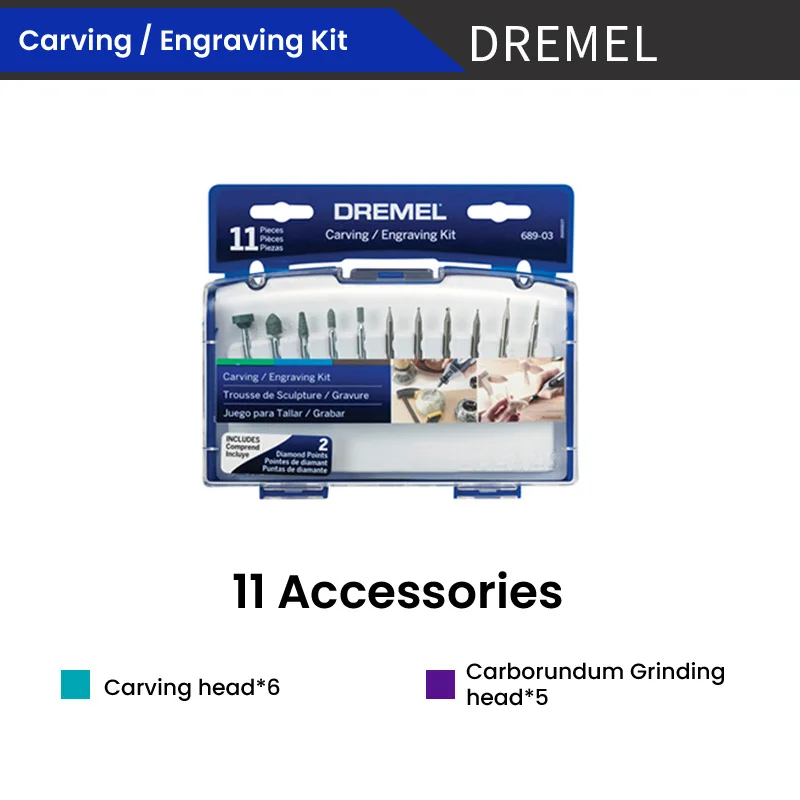 Набор аксессуаров для шлифования dremel - Фотография_2
