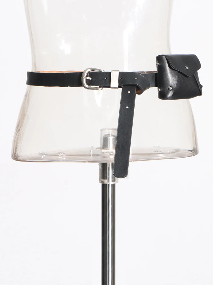 Twotwinstyle женские ремни из искусственной кожи с сумками для женщин - Фотография_6