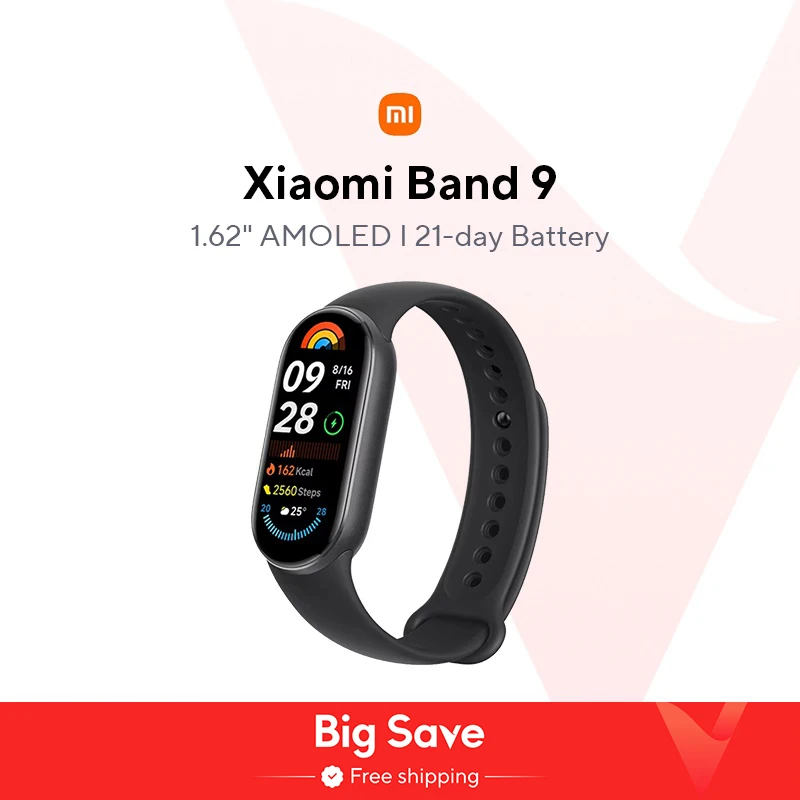Глобальная версия xiaomi smart band 9 1