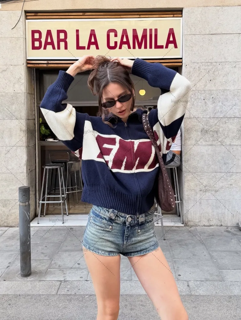 Зимний теплый свитер большого размера - Фотография_4