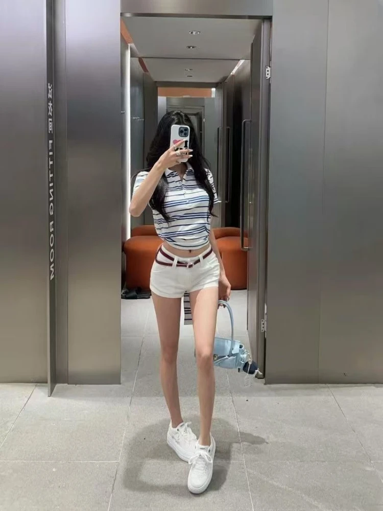 Винтажные базовые женские рубашки - Фотография_3