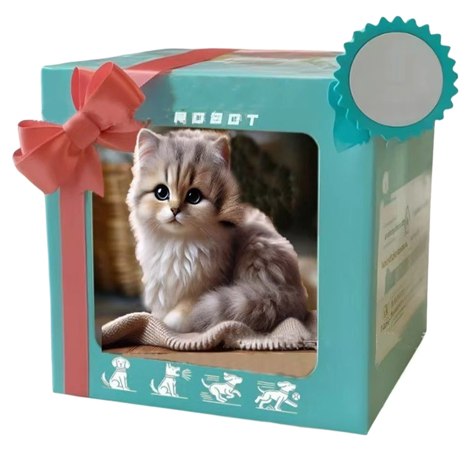 Реалистичная робот-игрушка для кошек для детей - Фотография_2