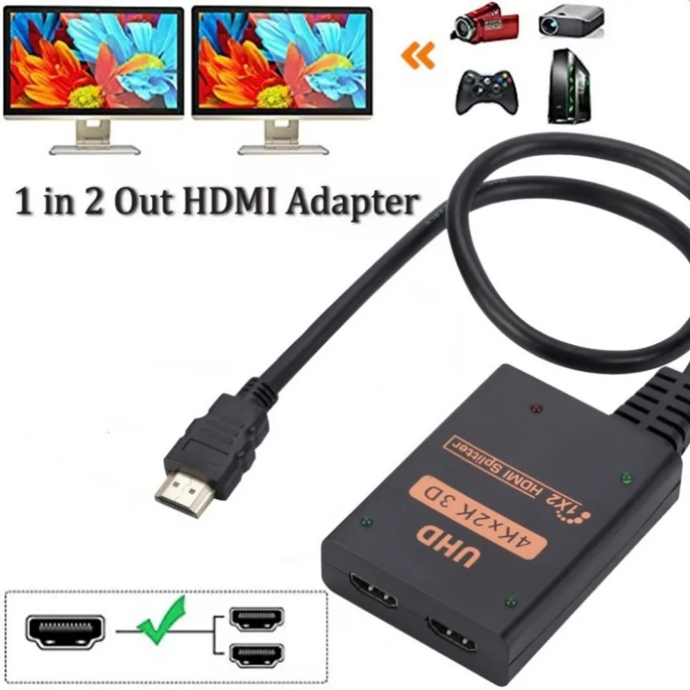 Hdmi-сплиттер 4k 3d двухпортовый - Фотография_4