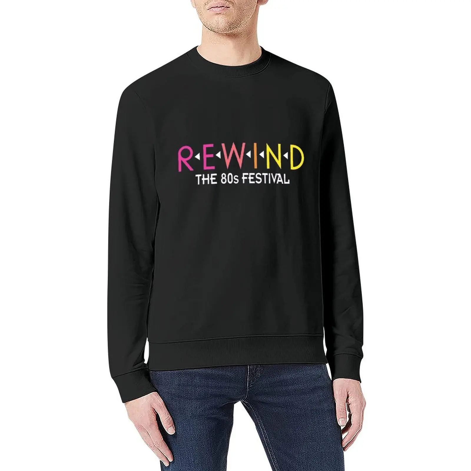 Rwind фестиваль 80-х пуловер мужская - Фотография_5