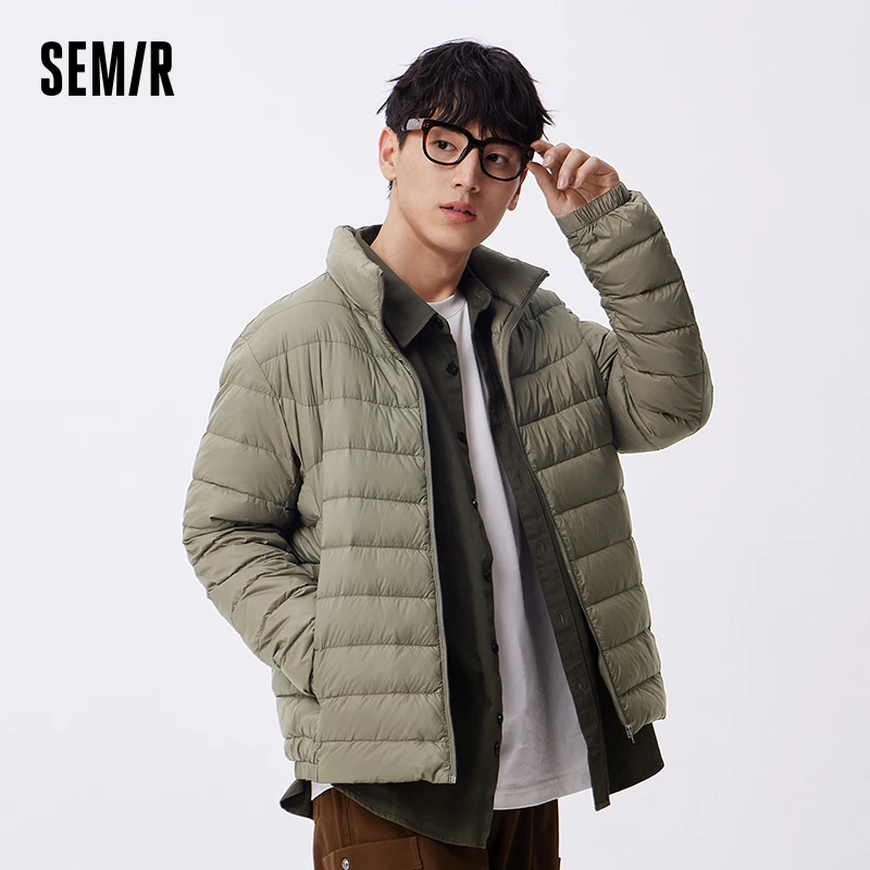 Пуховик semir, мужская легкая короткая куртка с тремя доказательствами - Фотография_3