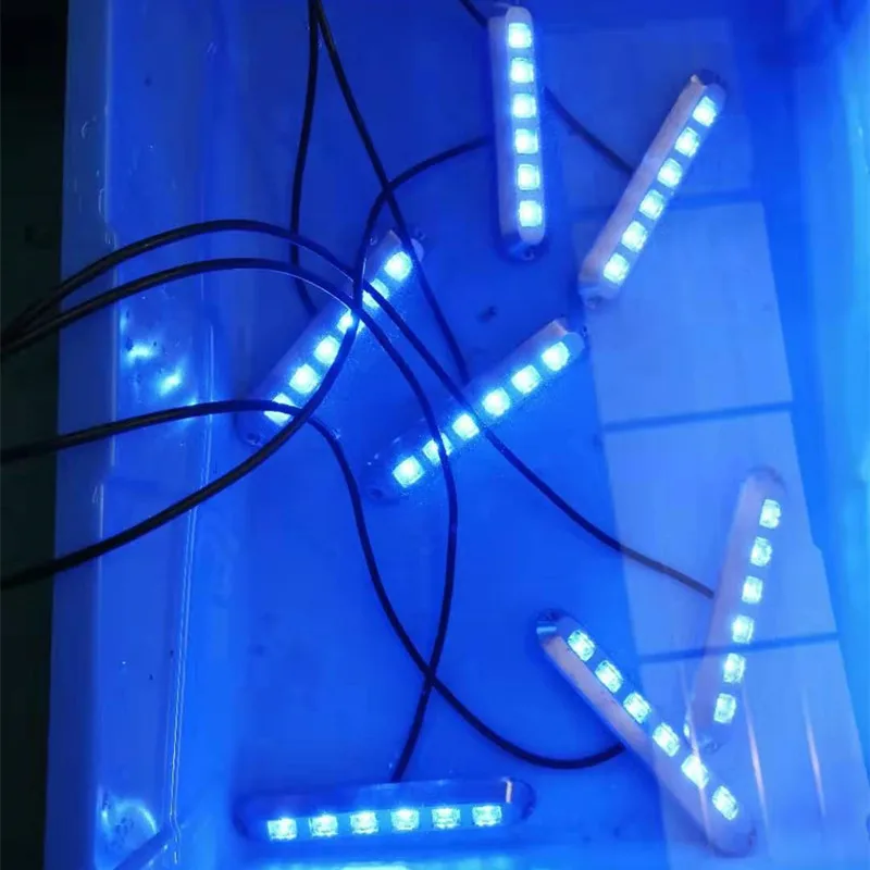 Rgb rgbw светодиодный подводный морской светильник для лодки - Фотография_5