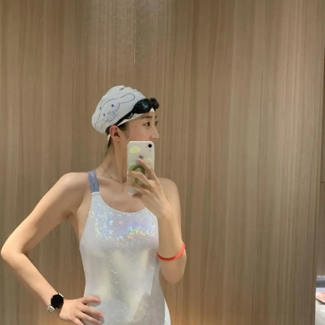 Женский цельный спортивный бассейн для горячего плавания 2025 года - Фотография_3