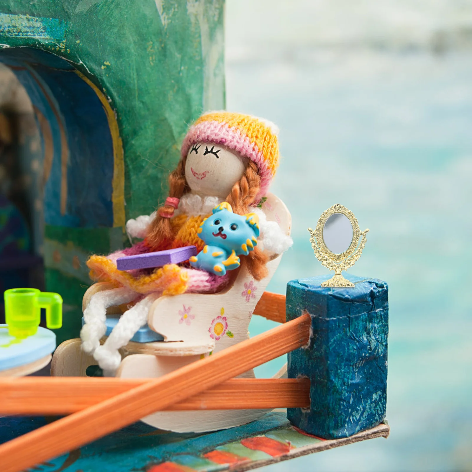 Зеркало для кукольного домика - Фотография_5