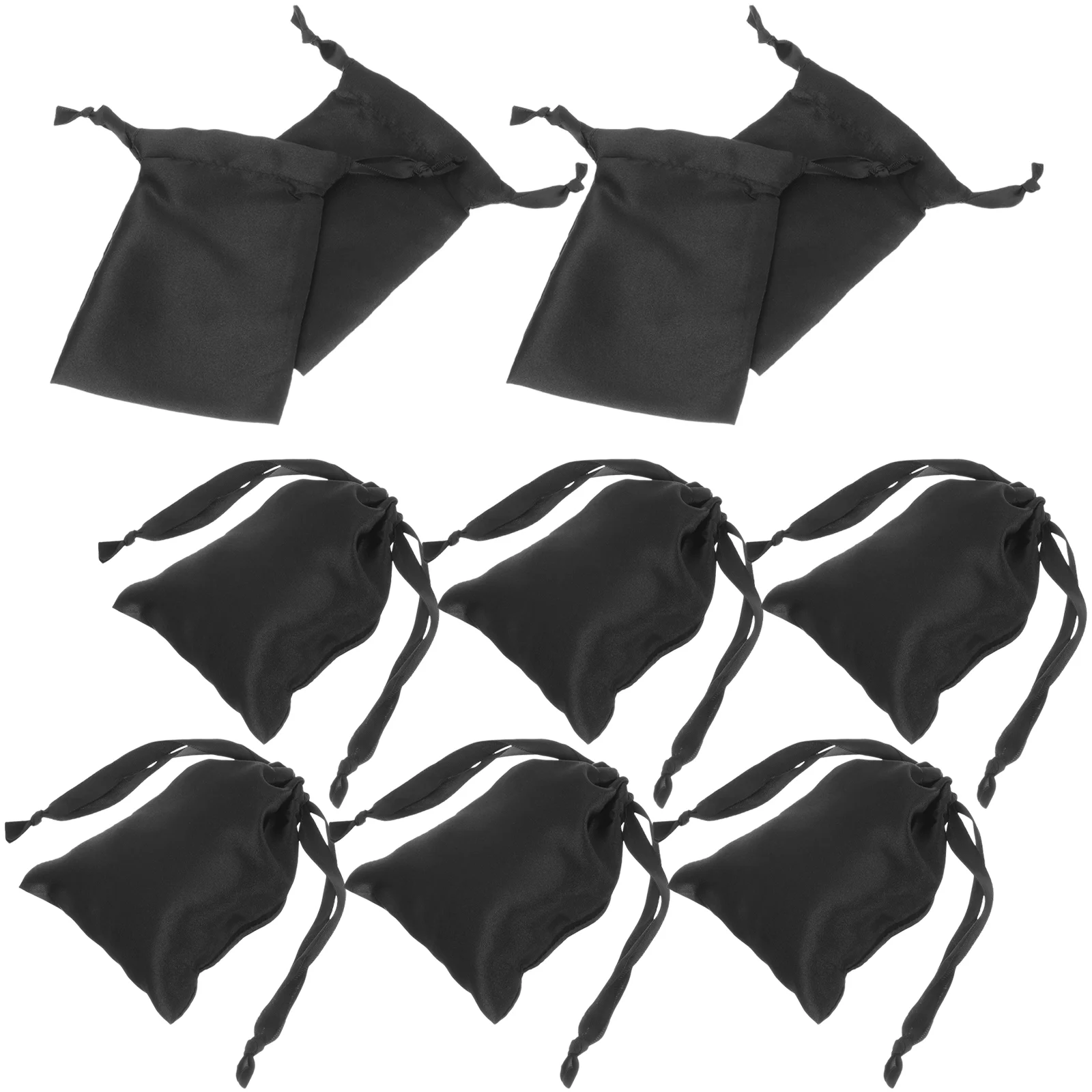 Атласные сумки на шнурке