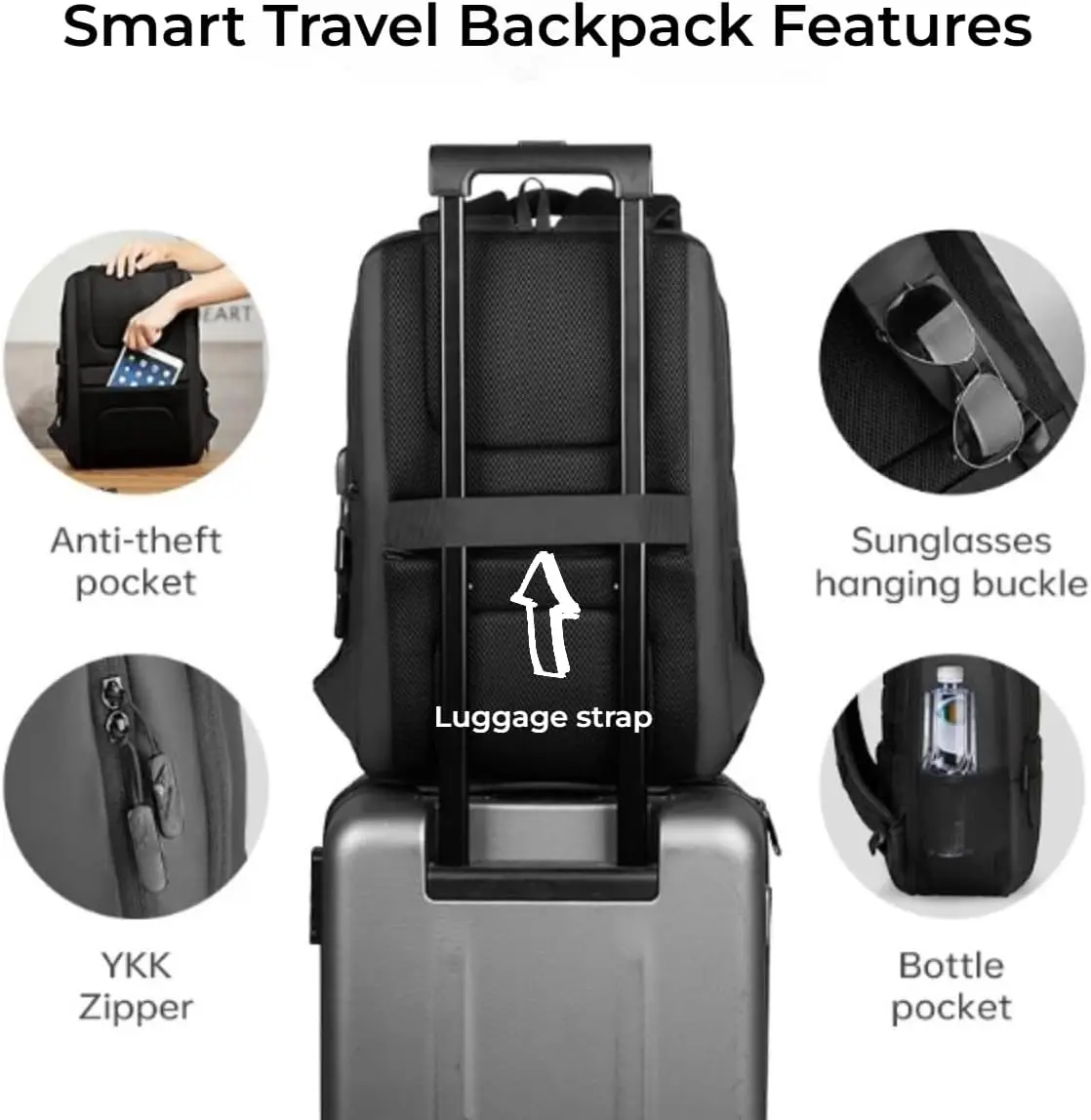 Рюкзак для ноутбука trekon для мужчин и женщин - Фотография_6