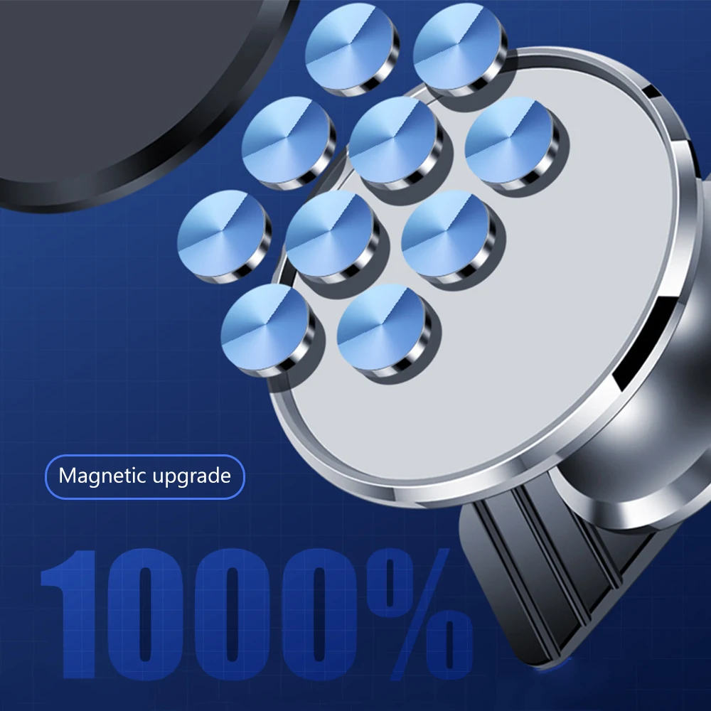 Магнитное автомобильное крепление для сотовых телефонов и мини-планшетов - Фотография_6