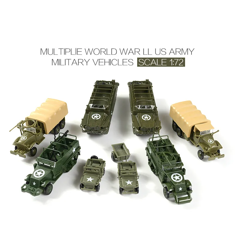 Модель грузовика разных сил 4d 1/72 gmc - Фотография_3