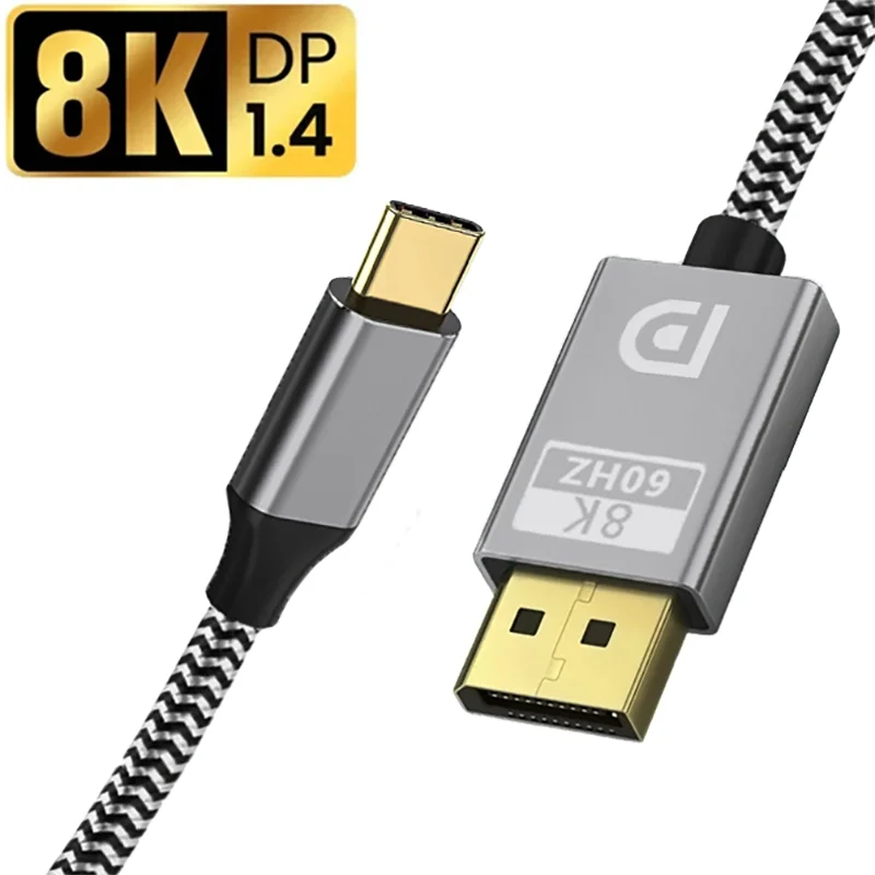 Кабель-адаптер usb c — dp 1