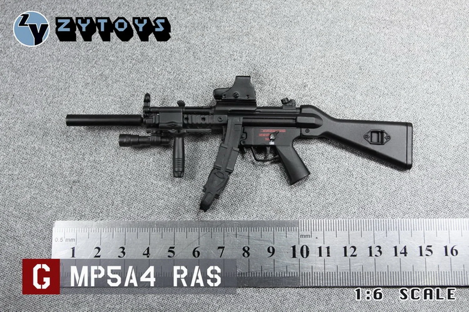 Mp5a4 ras пластиковая модель для - Фотография_4