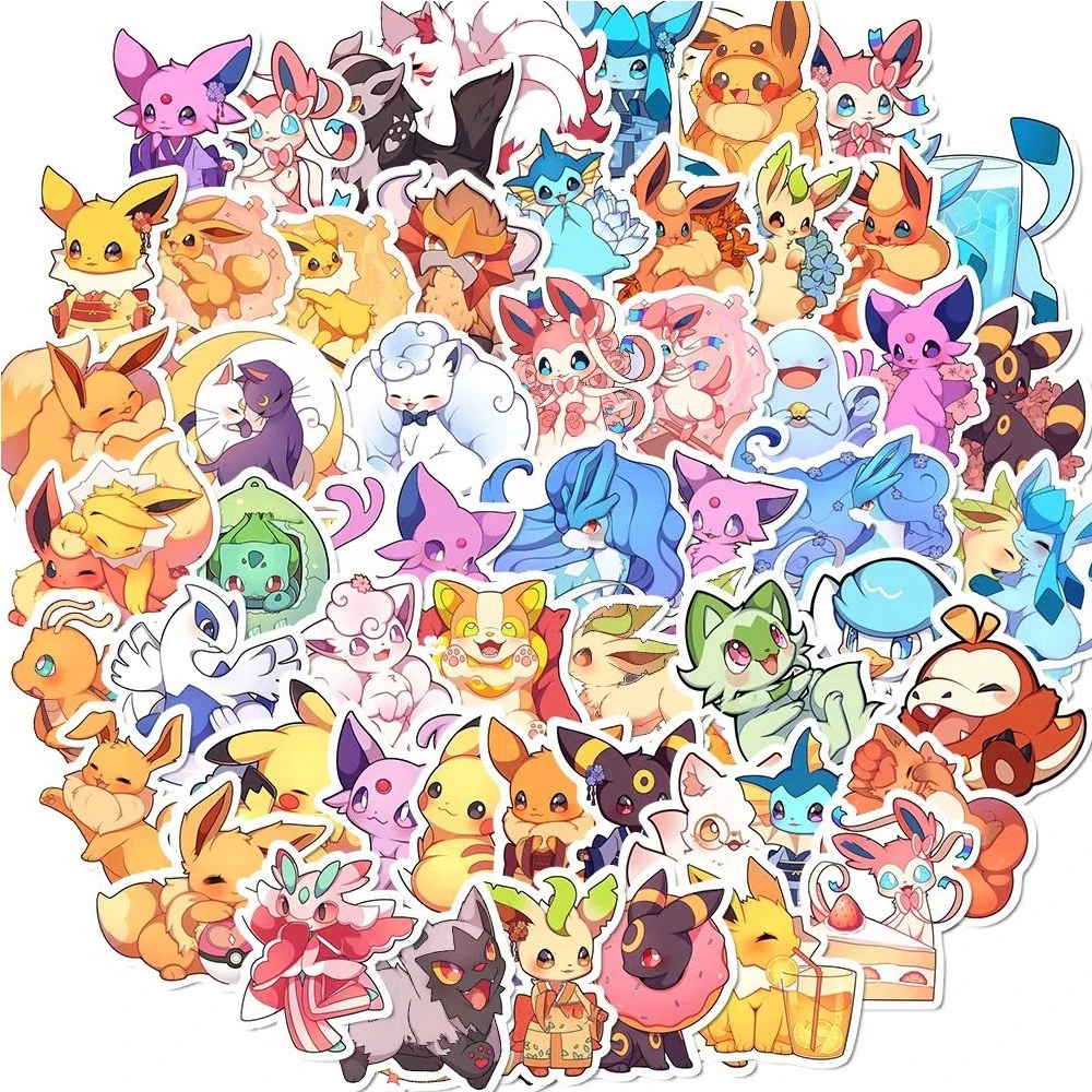 Kawaii pokemon аниме мультяшные - Фотография_2