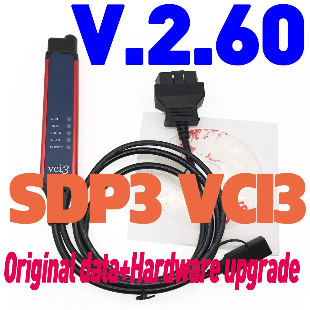 Новое обновление vci3 sdp3 work v2.60 официально для грузовых автомобилей