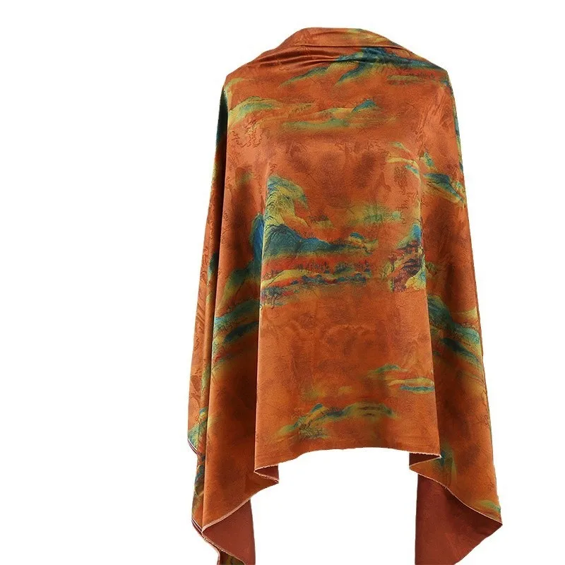 Тяжелая горная жаккардовая ткань для осенней и зимней одежды - Фотография_5