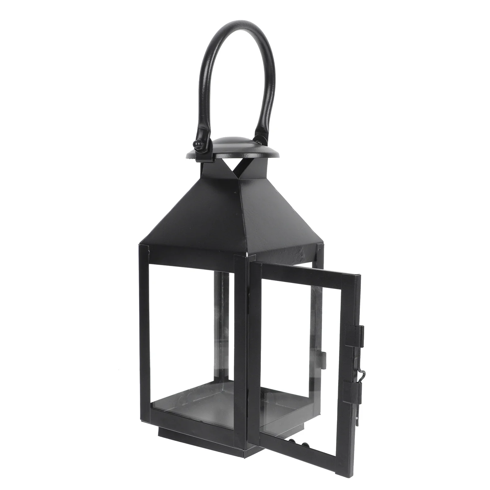 Ветровой фонарь подсвечник железный - Фотография_4