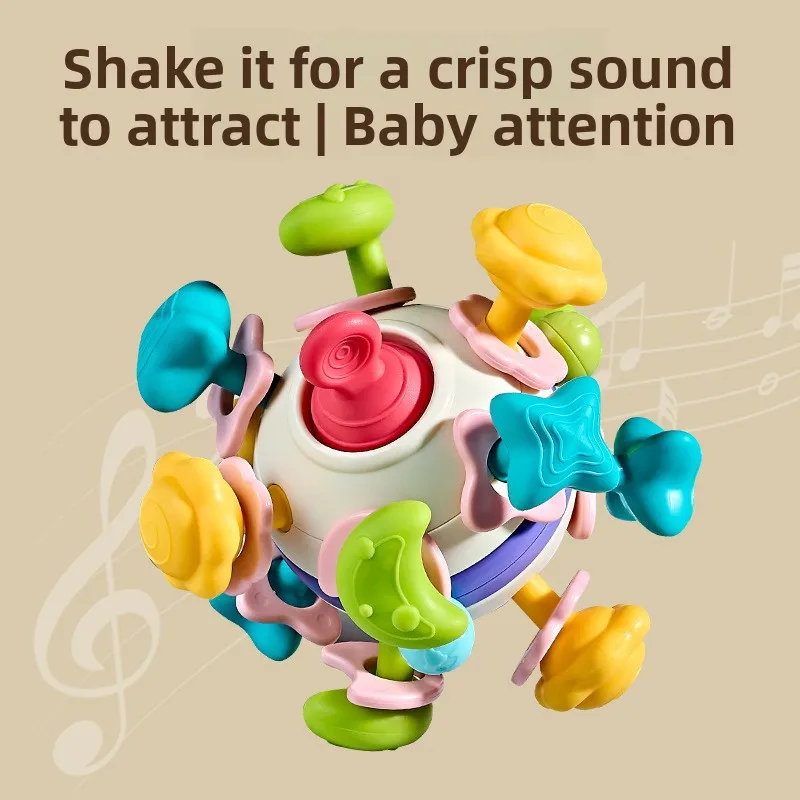 Детский шарик-прорезыватель для детей 0-12 месяцев - Фотография_2