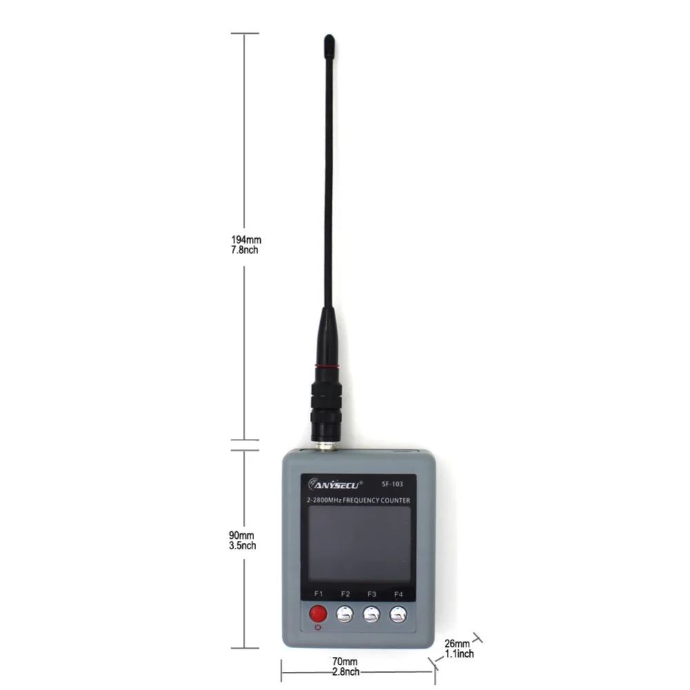 Anysecu sf-103 частотомер 2 мгц-2800 - Фотография_3